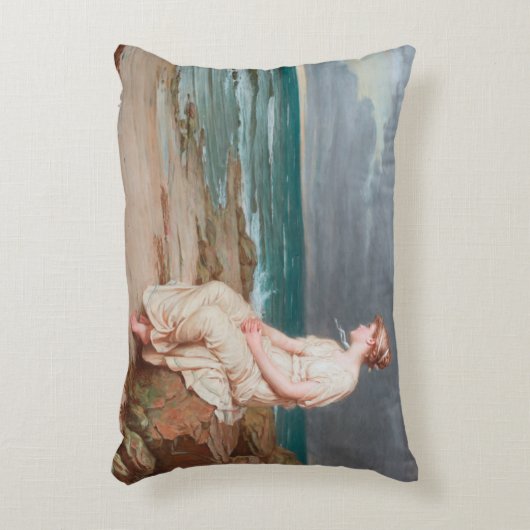 ジョン・ウィリアム・ウォーターハウスMirandaのアクセントの枕 アクセントクッション (正面(垂直))