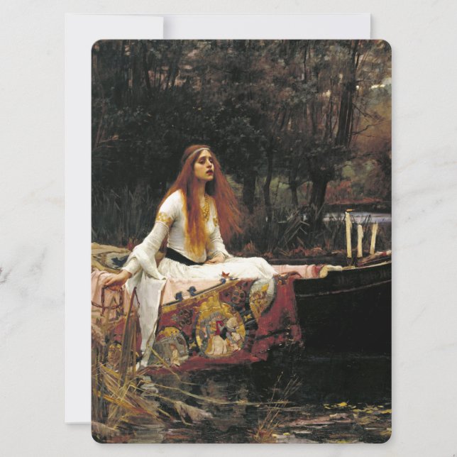ジョン・ウィリアム・ウォーターハウスThe Lady Of Shalott (正面)