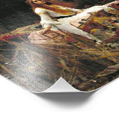 ジョン・ウィリアム・ウォーターハウスThe Lady Of Shalott フォトプリント (角)