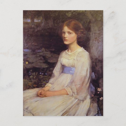 ジョン・ウィリアム・ウォーター恋しく思ハウス・ベティ・ポーロック ポストカード (正面)