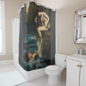 ジョン ウィリアム THE SIREN 1900 シャワーカーテン (インサイチュ)