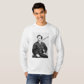 ジョン・ウィルクス・ブースおよび署名のティー Tシャツ (正面フル)