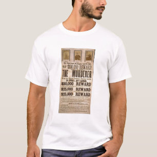 ジョン・ウィルクス・ブースはポスターがほしいと思いました Tシャツ