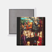 ジョン・ウェスリーがイングランドで福音を説教 マグネット (正面/裏面)