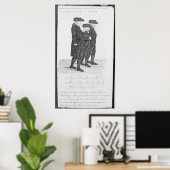 ジョン・ウェスリー歩くのエジンバラの間ジェイムズ ポスター (ホームオフィス)