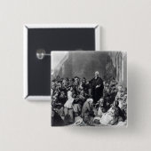 ジョン・ウェスレーの説教 缶バッジ (正面&裏面)