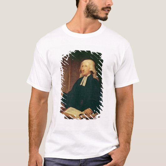 ジョン・ウェスレー1788年のポートレート Tシャツ (正面)