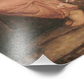 ジョン・ウォーターハウス「サイケが黄金の箱を開く」 フォトプリント            (角)