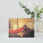 ジョン・ウォーターハウス – ネロの後悔 ポストカード (スタンド正面)