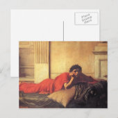 ジョン・ウォーターハウス – ネロの後悔 ポストカード (正面/裏面)