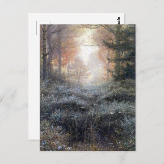 ジョン・エバレット・ミラリス露に覆われた毛皮 ポストカード (正面/裏面)