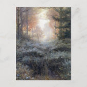 ジョン・エバレット・ミラリス露に覆われた毛皮 ポストカード (正面)