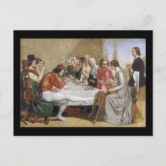 ジョン・エベレットミラリスイザベラ ポストカード (正面)