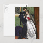 ジョン・エベレット・ミレー - 黒いブランズウィッカー ポストカード (正面/裏面)