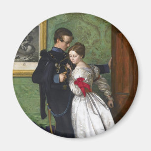 ジョン・エヴァレット・ミレー著黒いBrunswicker マグネット