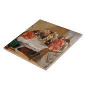 ジョン・エヴァレット・ミレー-イザベラ タイル (側面)