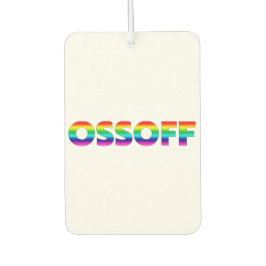 ジョン・オッソフ・ジョージア上院ランオフプライドlgbt カーエアーフレッシュナー