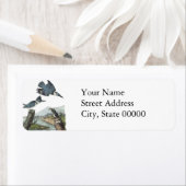 ジョン・オードボン・キングフィッシャーが怒鳴った ラベル (インサイチュ)