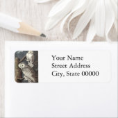 ジョン・オードボン・スノーウィークフクロウ ラベル (インサイチュ)