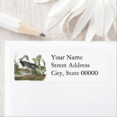 ジョン・オードボン、三色ヘロン ラベル (インサイチュ)