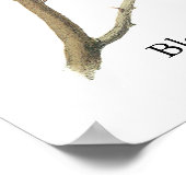 ジョン・オードボン、黒いキャップの《鳥》アメリカゴガラ ポスター (角)