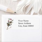 ジョン・オードボン、黒いキャップの《鳥》アメリカゴガラ ラベル (インサイチュ)