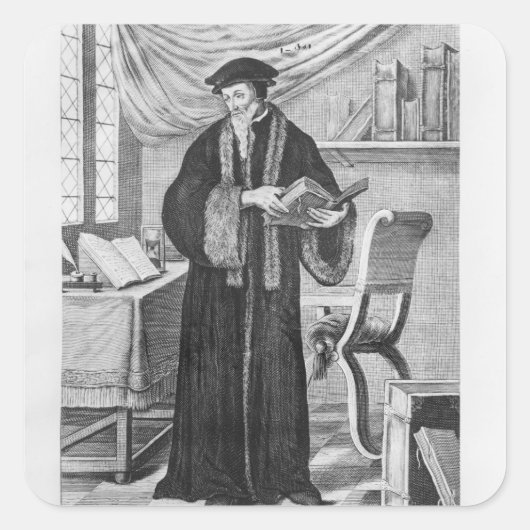 ジョン・カルビン スクエアシール (正面)