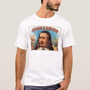 ジョン·カーバー·シガー·ラベル Tシャツ