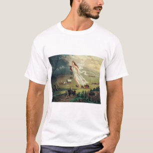 ジョン・ガストの「アメリカの進歩」 Tシャツ