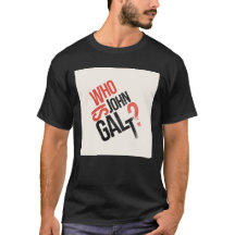 ジョン・ガルトって誰だ?Ayn Rand Tシャツ