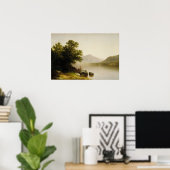 ジョン・キャシリア・ジョージ湖 ポスター (ホームオフィス)