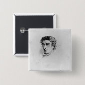 ジョン・キーツ 缶バッジ (正面&裏面)