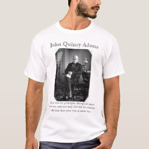 ジョン・クィンシー・アダムズ: 投票 Tシャツ