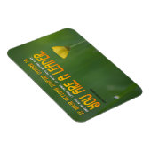 ジョン・クインシー・アダムス感動的引用文・リーダー・フレキシ マグネット (右側)