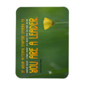 ジョン・クインシー・アダムス感動的引用文・リーダー・フレキシ マグネット (縦)