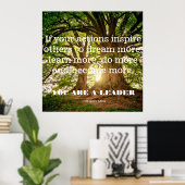 ジョン・クインシー・アダムス。君はもし人のインスパイア行動だ。 ポスター (ホームオフィス)