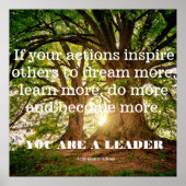 ジョン・クインシー・アダムス。君はもし人のインスパイア行動だ。 ポスター (正面)