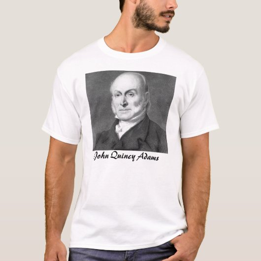 ジョン・クインシー・アダムス Tシャツ (正面)