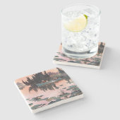 ジョン・ク素晴らしリマーのキャッチ ストーンコースター (横)