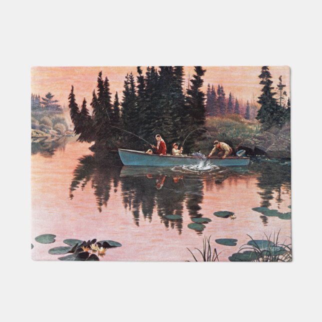 ジョン・ク素晴らしリマーのキャッチ ドアマット (正面)