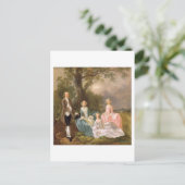 ジョン・グラベナー夫妻とその娘のエリズ ポストカード (スタンド正面)