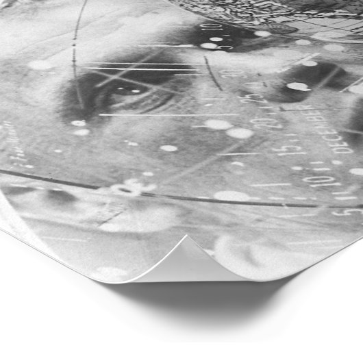 ジョン・グレン宇宙飛行士による友情のためのトレーニング7 ポスター (角)