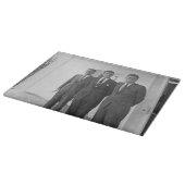 ジョン・ケネディ大統領とアメリカキャメロット兄弟 カッティングボード (角)