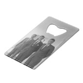 ジョン・ケネディ大統領とアメリカキャメロット兄弟 クレジットカード栓抜き (裏面アングル)