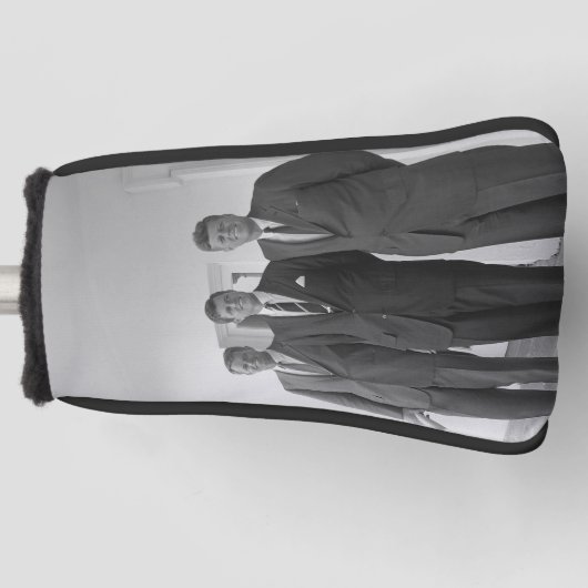 ジョン・ケネディ大統領とアメリカキャメロット兄弟 ゴルフヘッドカバー (正面)