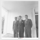 ジョン・ケネディ大統領とアメリカキャメロット兄弟 シール (シート)