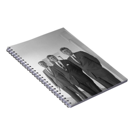 ジョン・ケネディ大統領とアメリカキャメロット兄弟 ノートブック (右側)