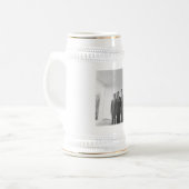 ジョン・ケネディ大統領とアメリカキャメロット兄弟 ビールジョッキ (正面左)