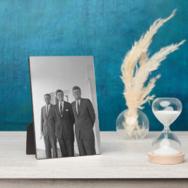 ジョン・ケネディ大統領とアメリカキャメロット兄弟 フォトプラーク