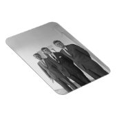 ジョン・ケネディ大統領とアメリカキャメロット兄弟 マグネット (右側)